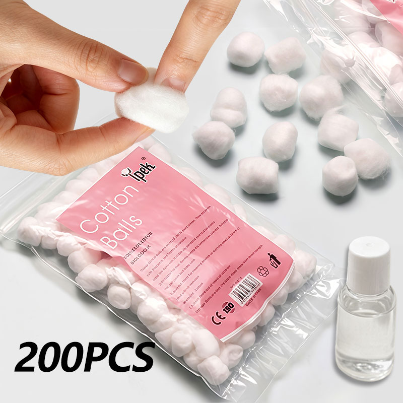 Nail Art Remover - Oje Çıkarıcı Pamuk Topları Tüy Bırakmayan