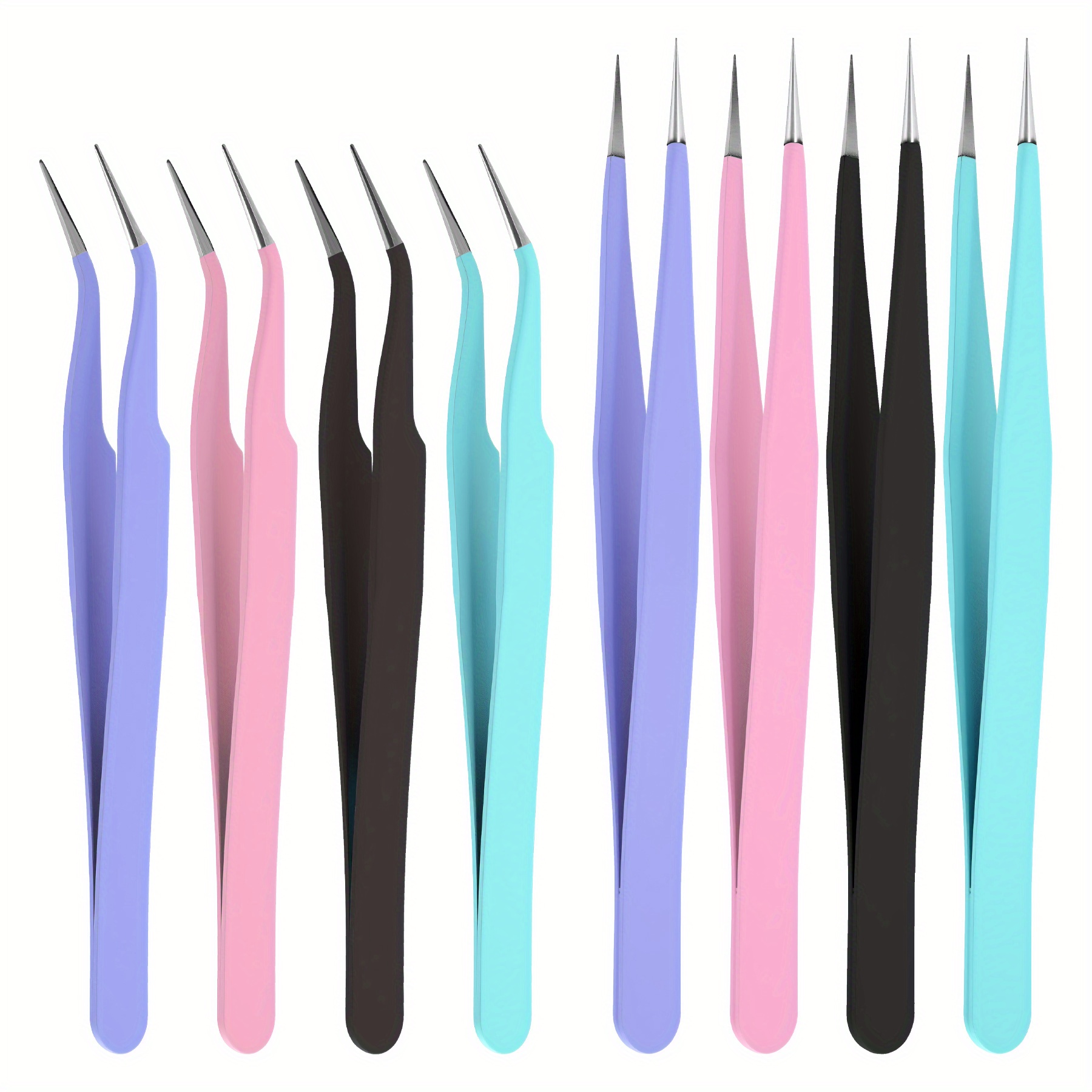 Striping Tape Nail - Paslanmaz Çelik Cımbız, Scrapbook Etiket Bant