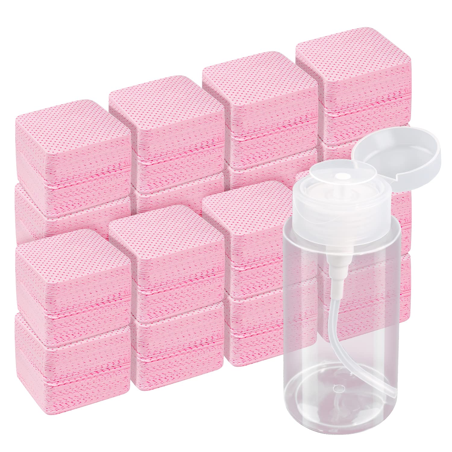 Nail Art Remover - 20/600 Adet Hav Bırakmayan Tırnak Mendili,
