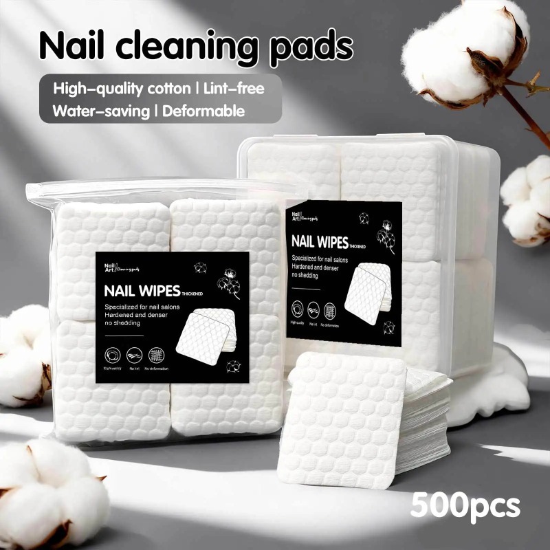 Nail Art Remover - 200/500 adet Tüy Bırakmayan Oje Çıkarma