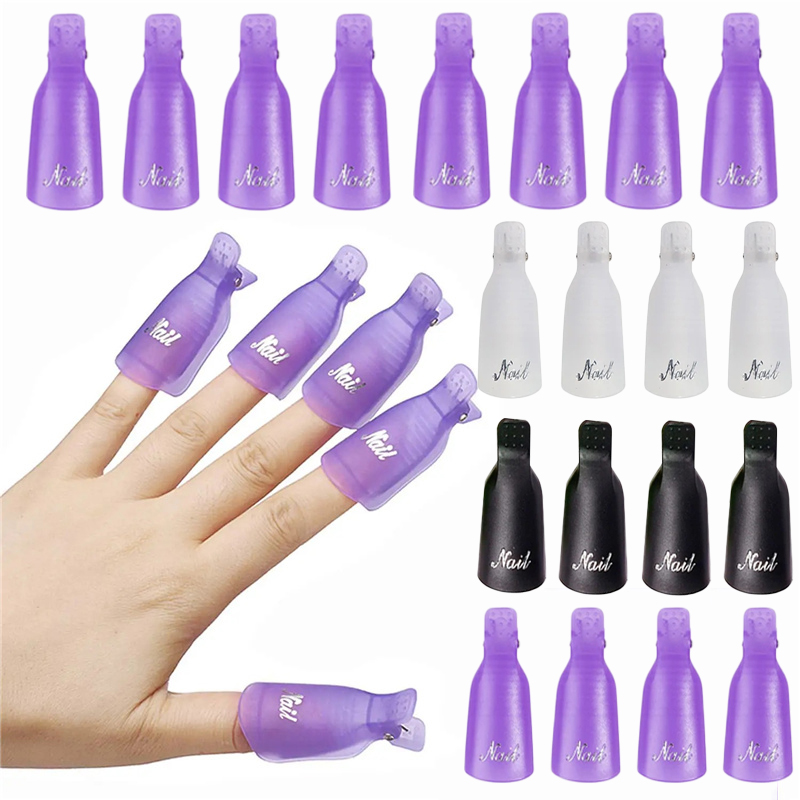 Nail Art Remover - 10 Adet Plastik Akrilik Tırnak Sanatı