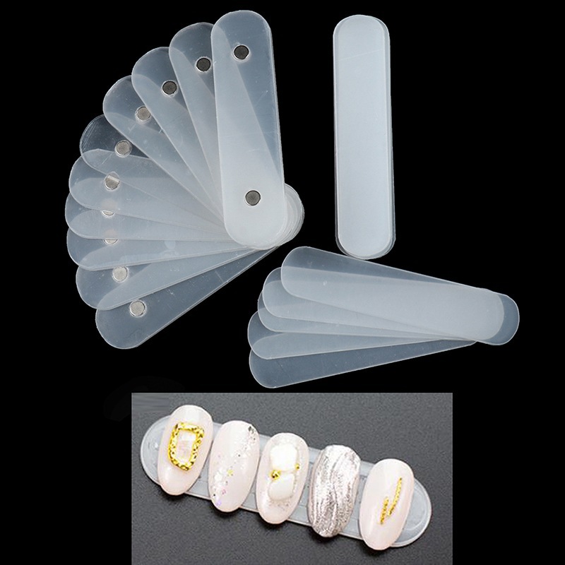 Striping Tape Nail - 10/100 adet yanlış tırnak ipuçları ekran