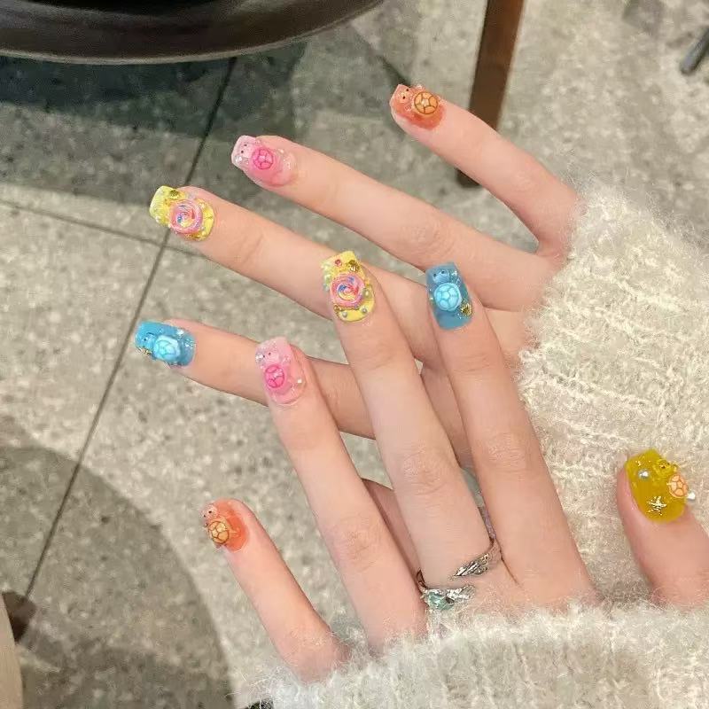 100 Mini Renkli Kaplumbağa Reç - Nail Art Design incelemesi ve fiyatı