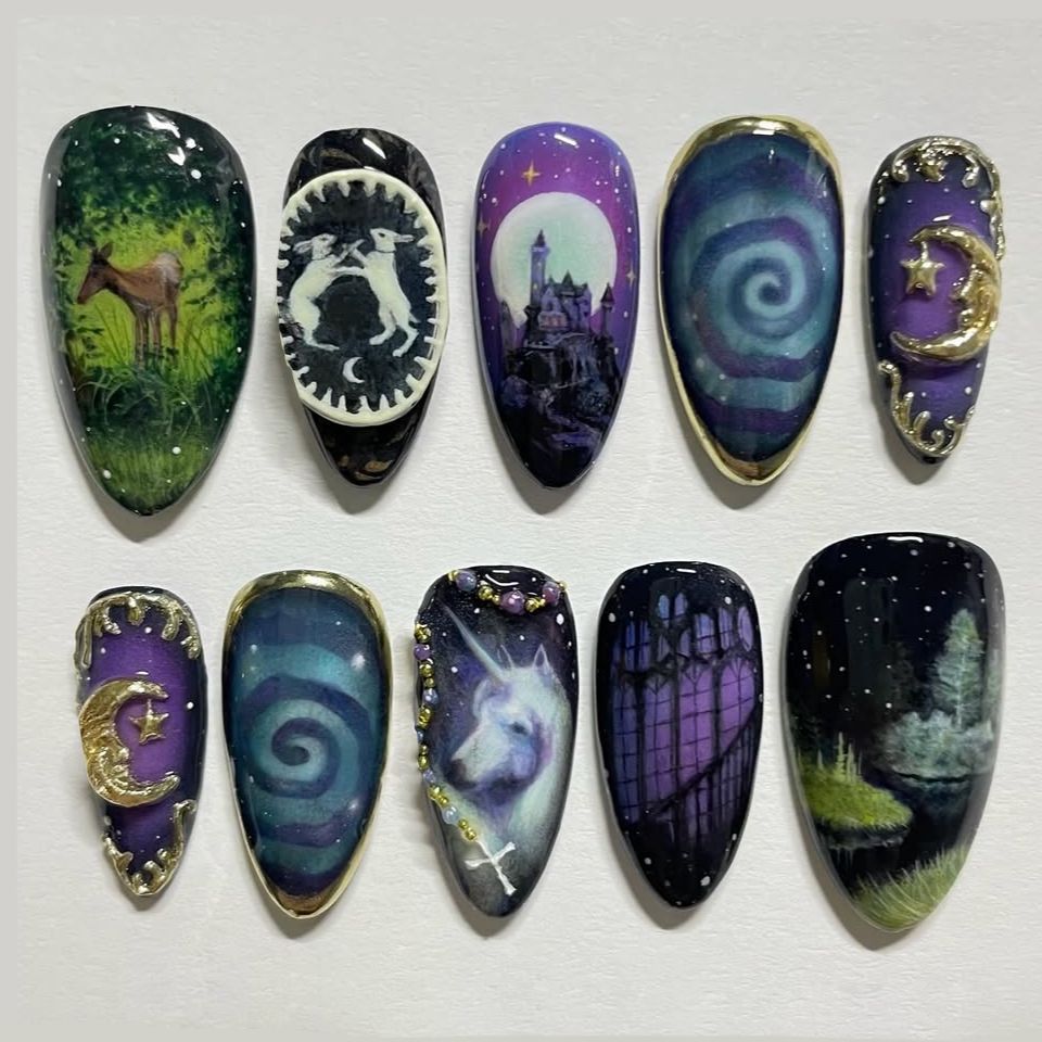 24 adet Vintage Country Tarzı  - Nail Art Y2K incelemesi ve fiyatı
