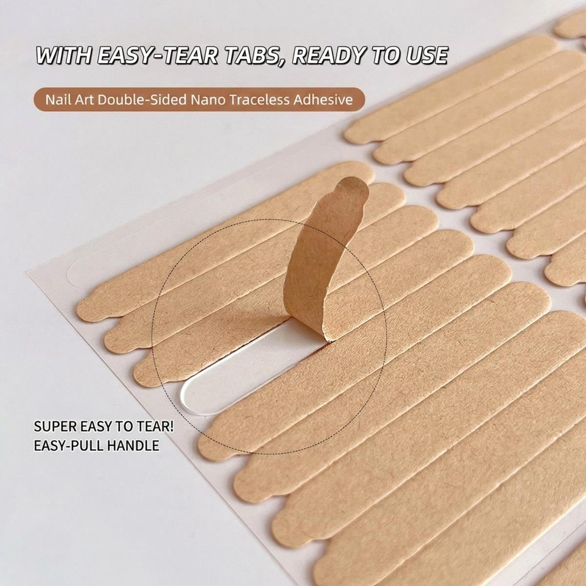 60/66 adet şeffaf çift yapışka - Striping Tape Nail incelemesi ve fiyatı