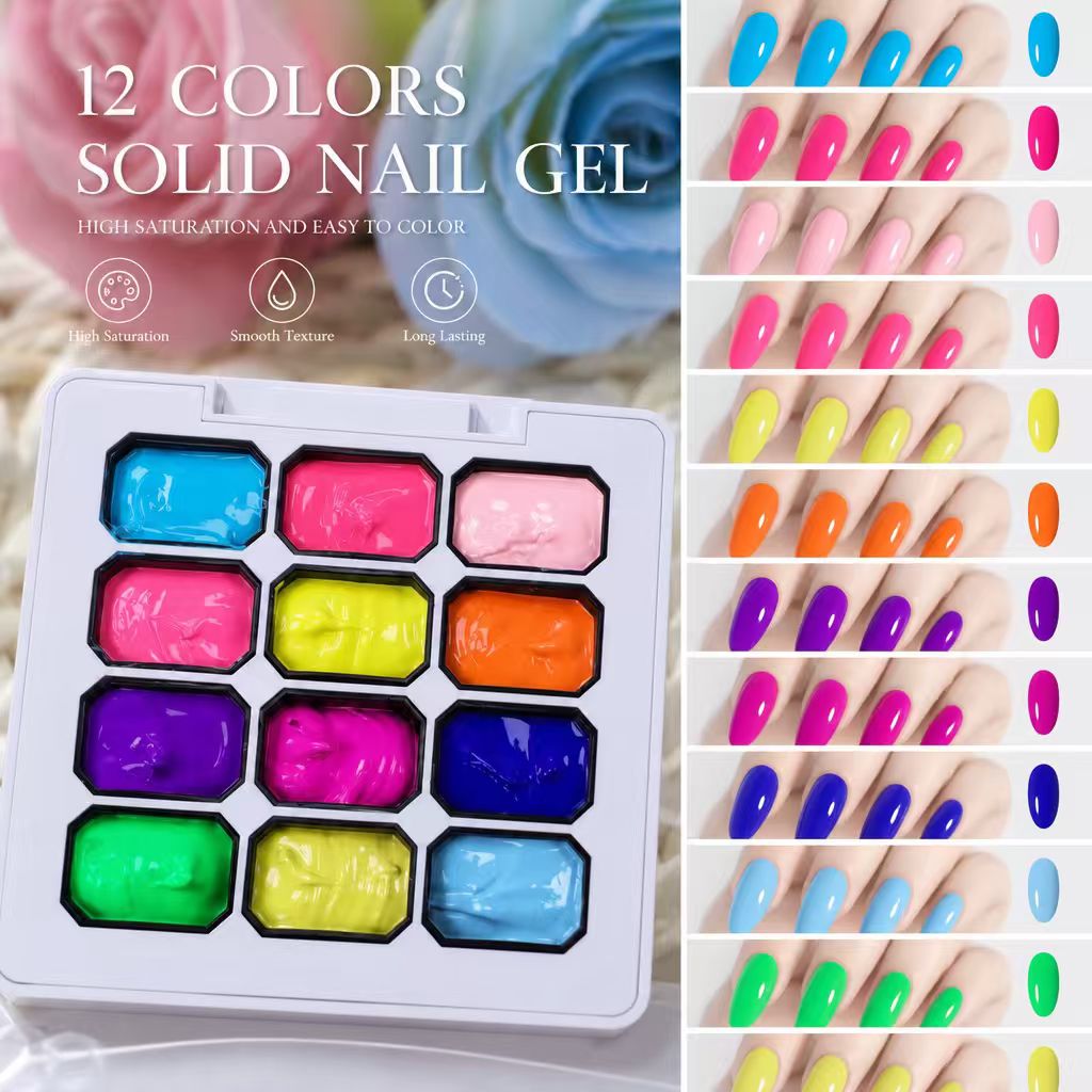 12 Renkli Y2K Neon Gradyan Tır - Nail Art Y2K incelemesi ve fiyatı