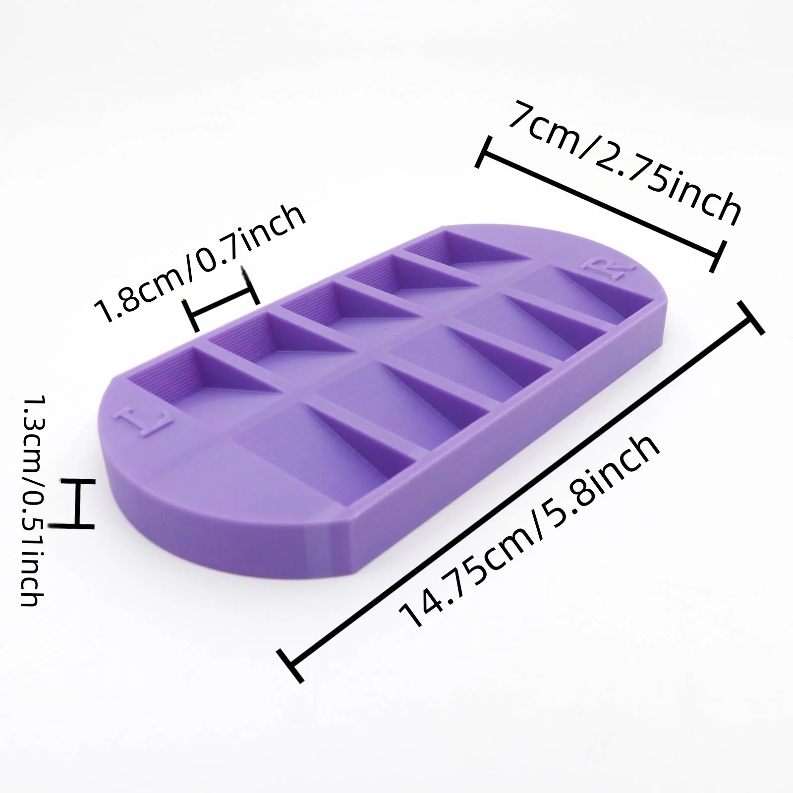8 Bölmeli Tırnak Ucu Saklama T - Nail Art Simple incelemesi ve fiyatı