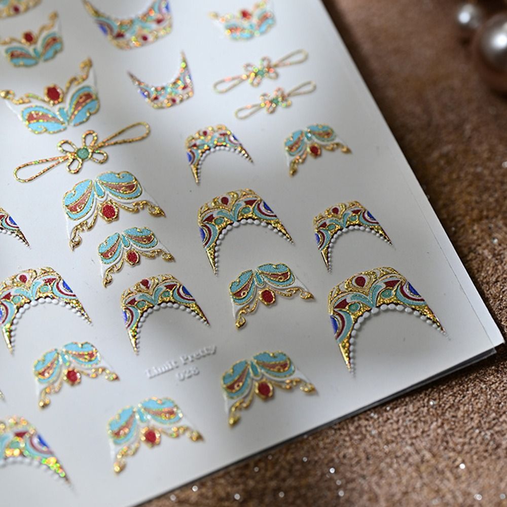 5D Lüks 5D Tırnak Çıkartmaları - Nail Art Elegant incelemesi ve fiyatı