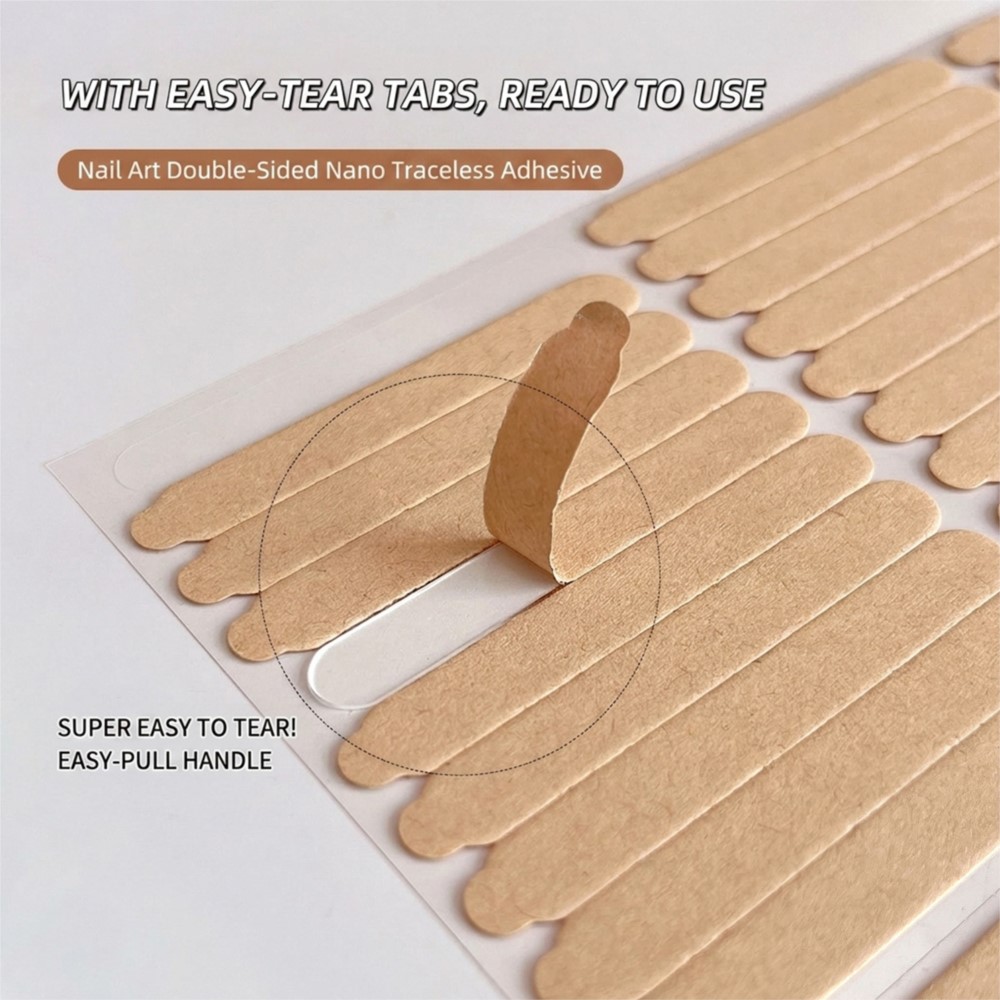 60/66/100 adet Şeffaf Çift Boy - Striping Tape Nail incelemesi ve fiyatı