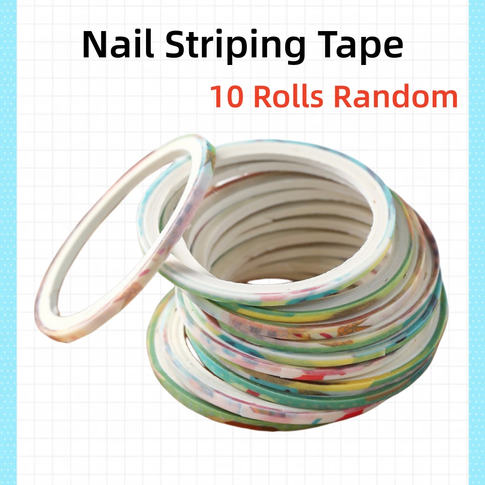 10 Rulo Tırnak Çizgi Çıkartma  - Striping Tape Nail incelemesi ve fiyatı