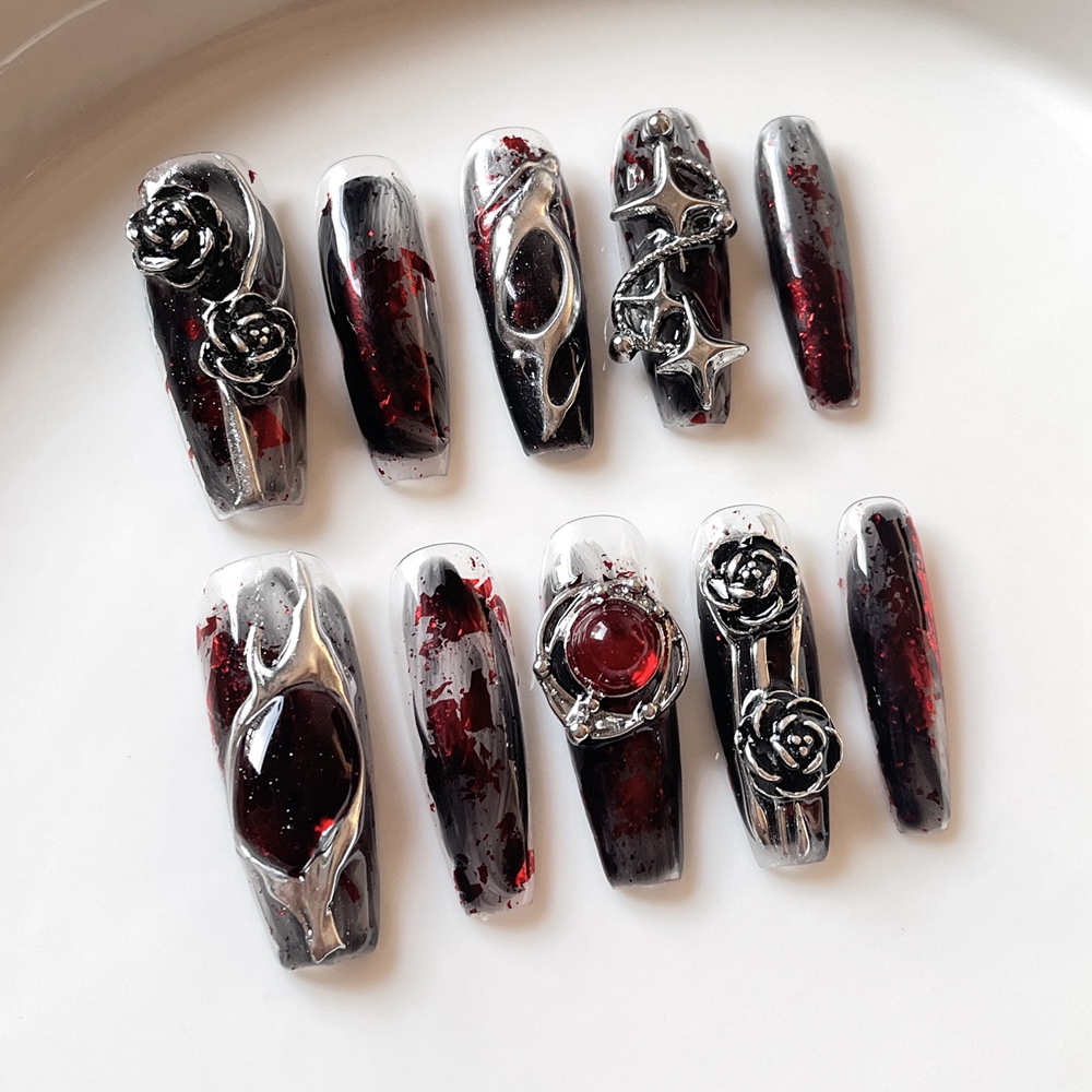 El yapımı cadılar bayramı bası - Nail Art Y2K incelemesi ve fiyatı