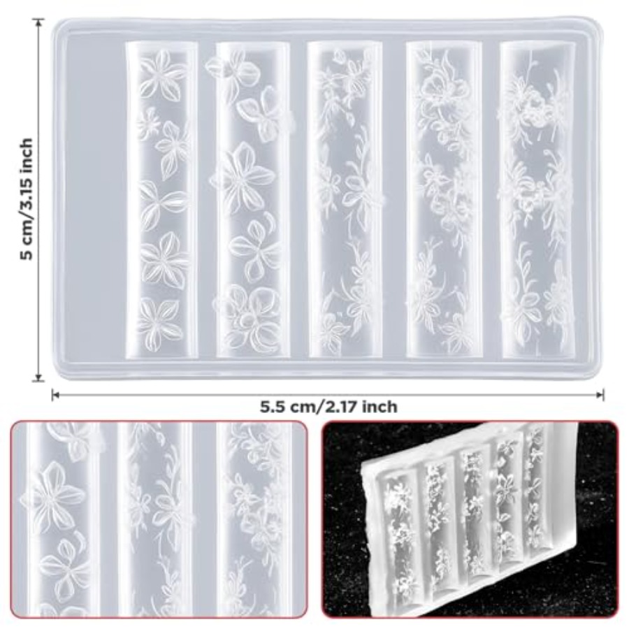 3D Çiçek Tırnak Kalıbı, Çiçek  - Nail Art Elegant incelemesi ve fiyatı