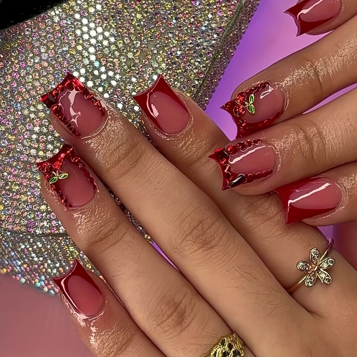 24 Adet Hazır Takma Tırnak Fra - Nail Art Simple incelemesi ve fiyatı