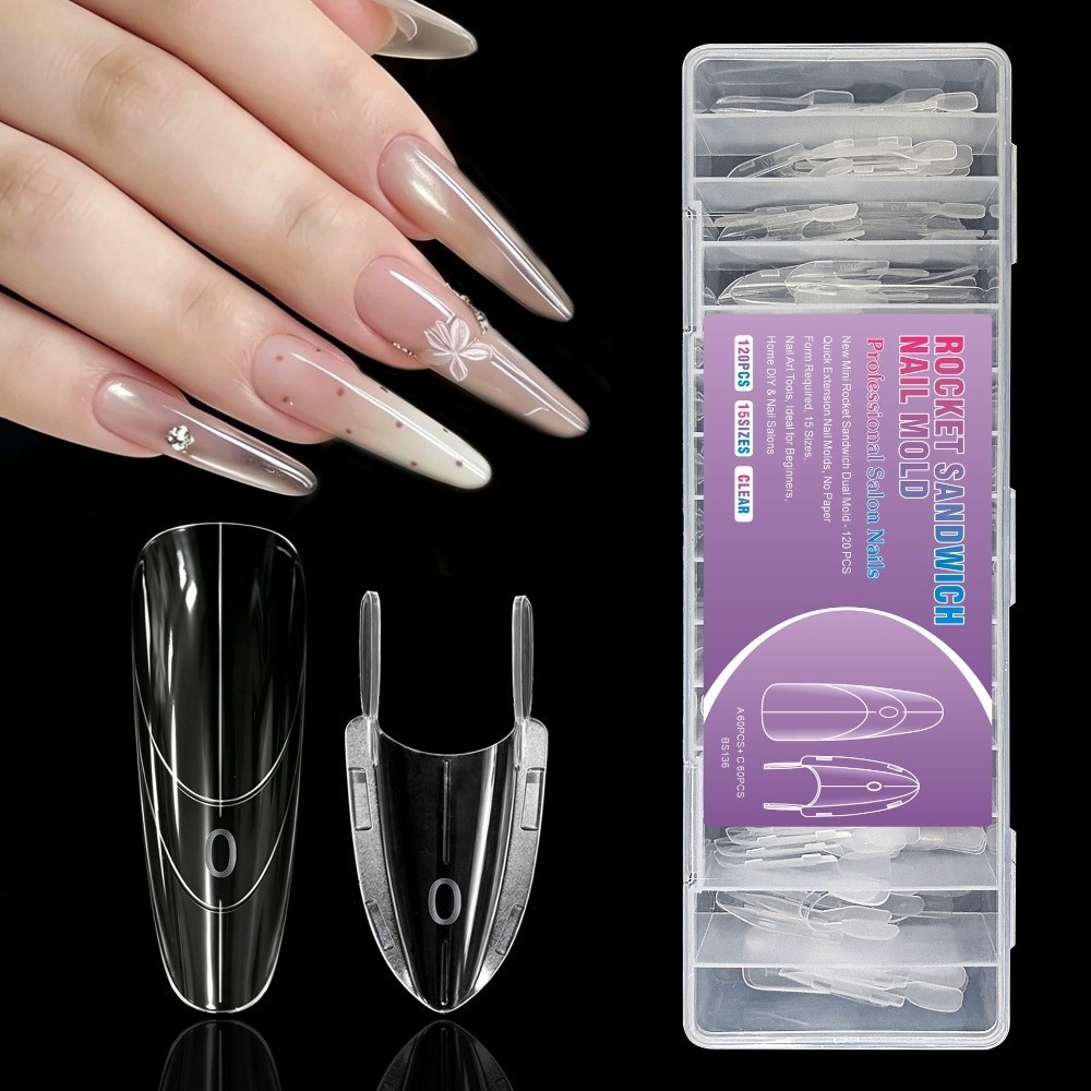 120 adet Roket Şeklinde Çift T - Nail Art Y2K incelemesi ve fiyatı