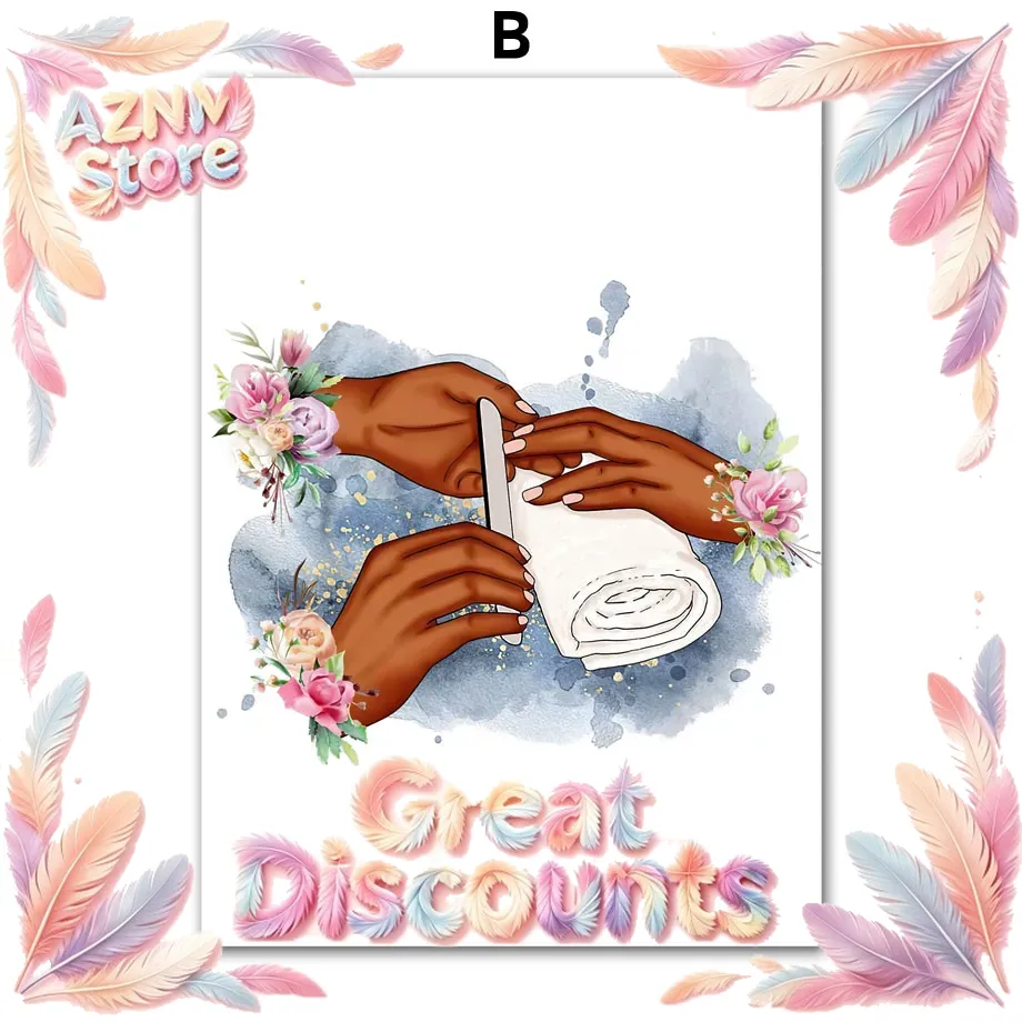 Duvar Sanatı Kanvas Tablo Çiçe - Nail Art Design incelemesi ve fiyatı