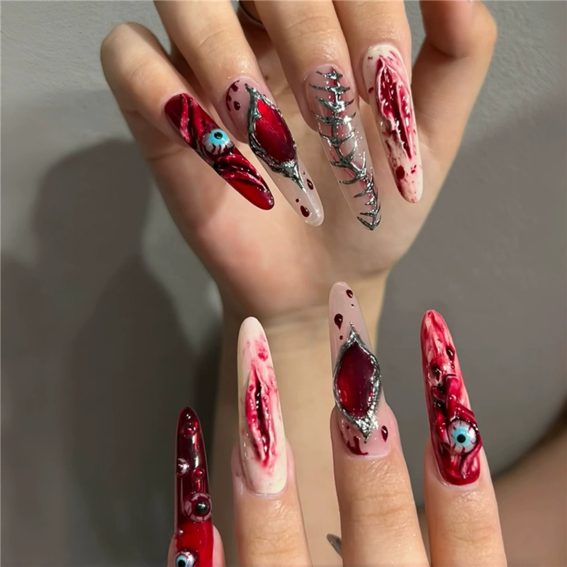 24 Adet Takma Tırnak Cadılar B - Nail Art Vampire incelemesi ve fiyatı