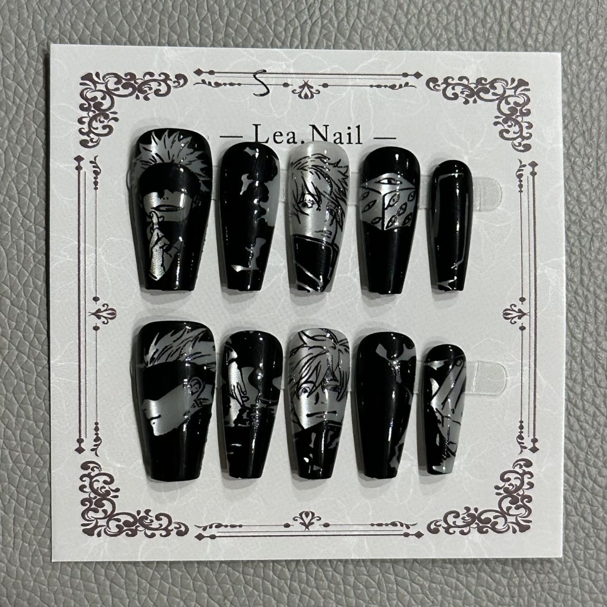 Gojo Satoru Manikür Kedi Gözü  - Nail Art One Piece incelemesi ve fiyatı