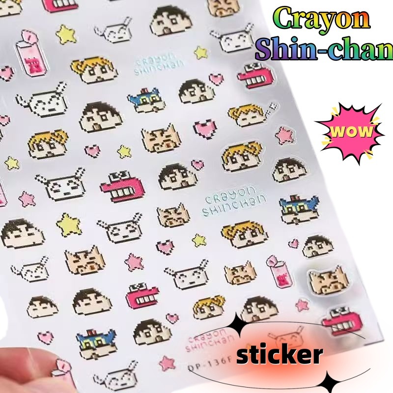 Crayon Shin-chan Yaratıcı Kağı - Nail Art Design incelemesi ve fiyatı