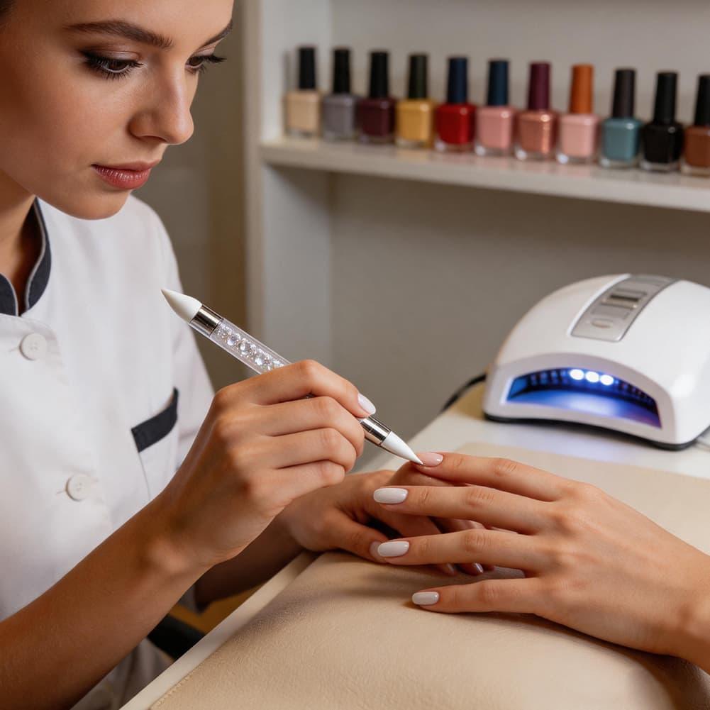 Tırnak Sanatı Çift Uçlu Siliko - Nail Fan Brush incelemesi ve fiyatı