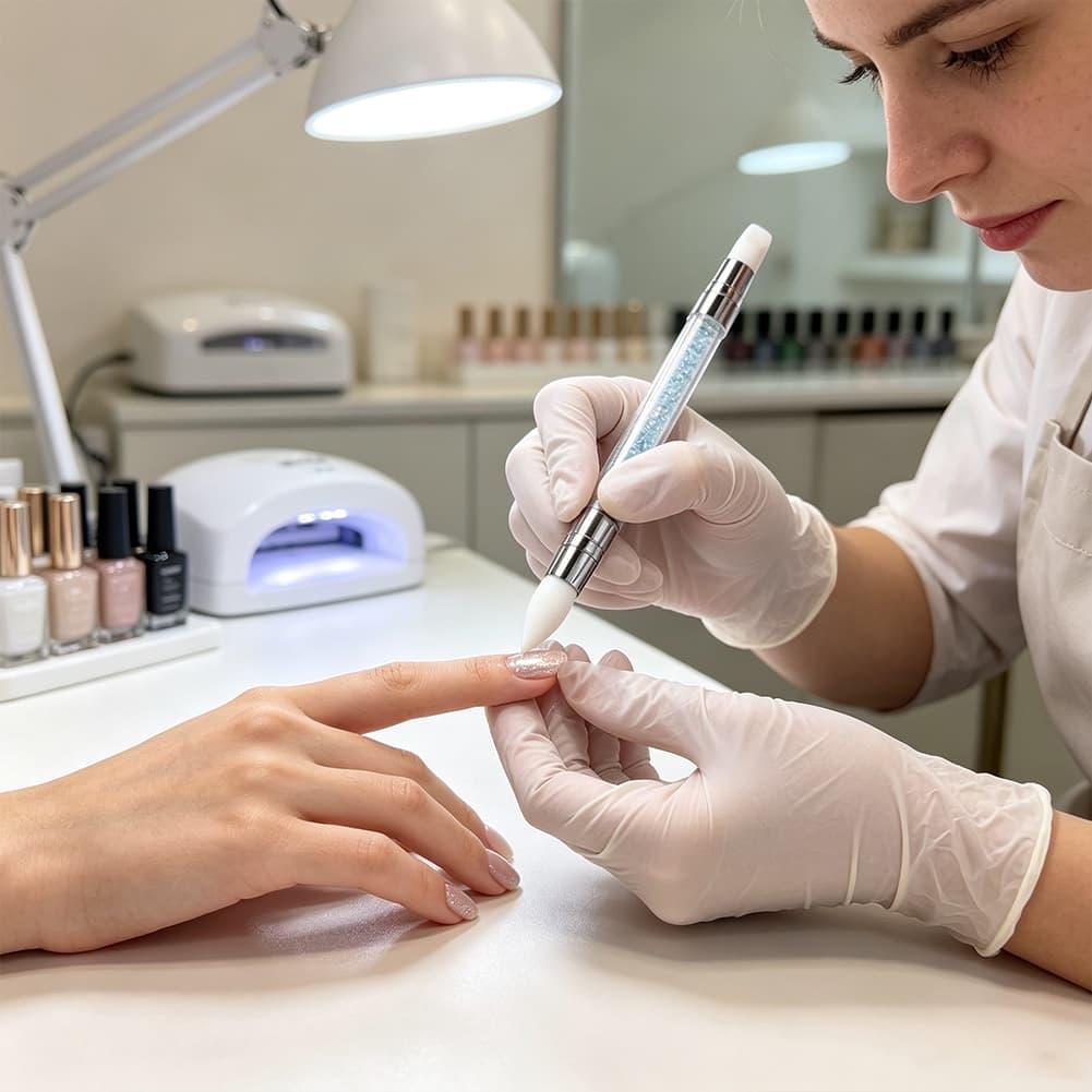 Tırnak Sanatı Çift Uçlu Siliko - Nail Fan Brush incelemesi ve fiyatı