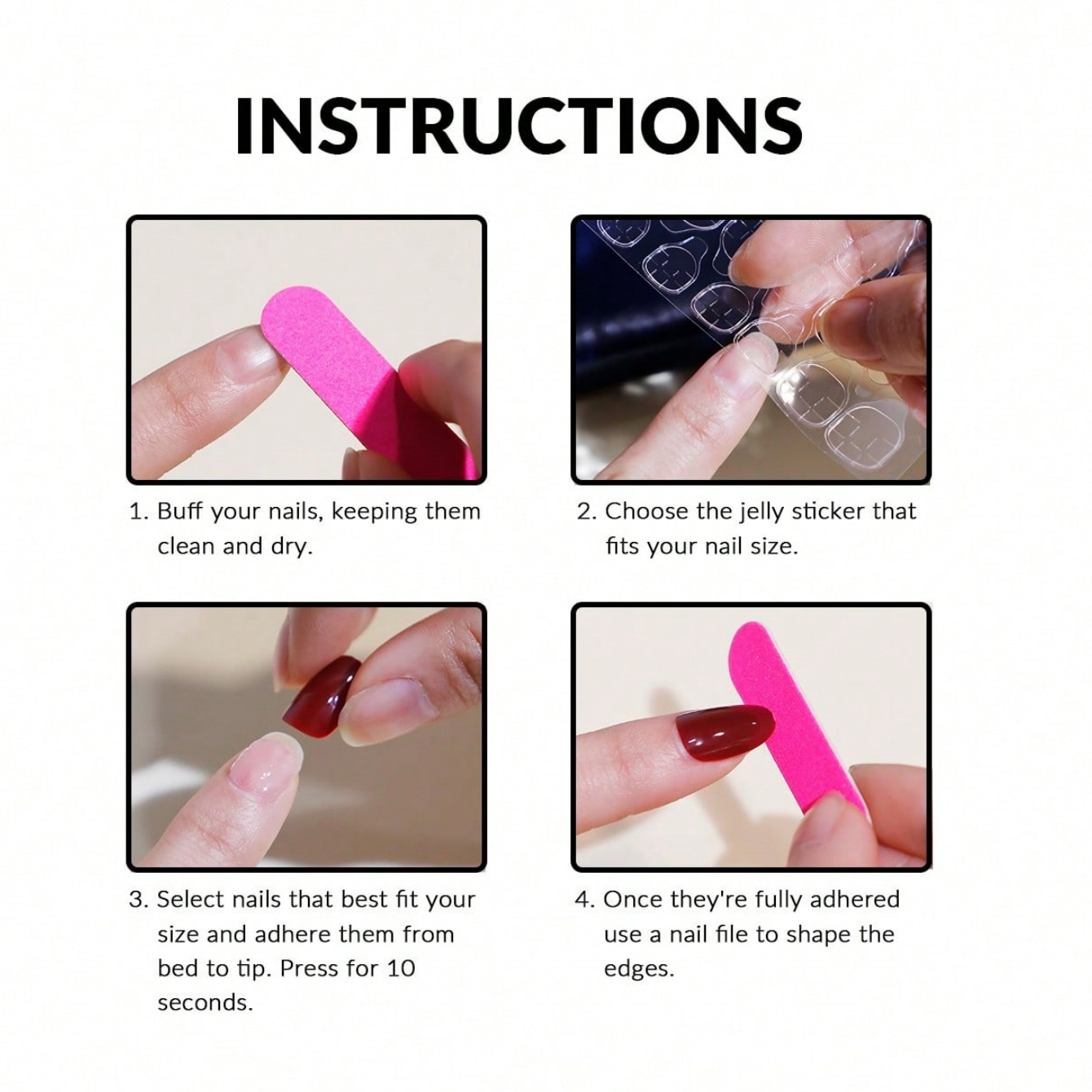 10 Adet Stiletto El Yapımı Tak - Nail Art Design incelemesi ve fiyatı