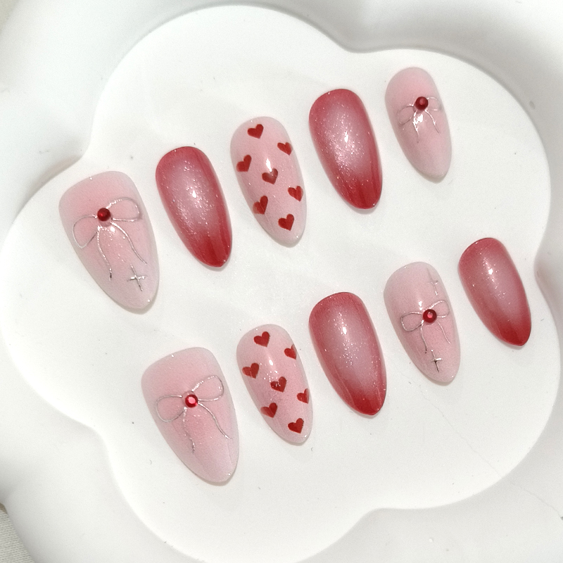 10 adet tatlı sevimli kalp şek - Nail Art Y2K incelemesi ve fiyatı