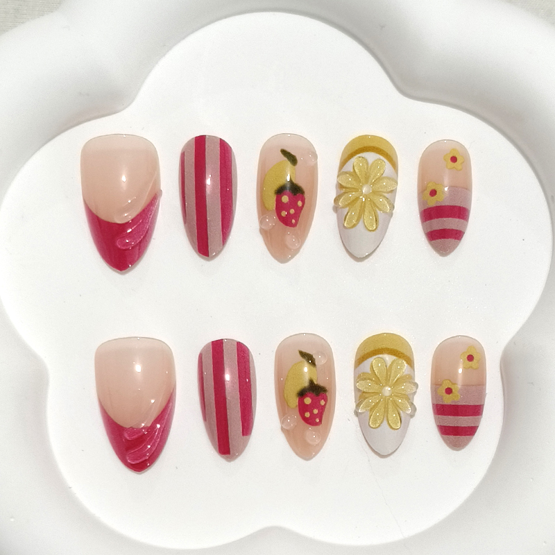 10 adet tatlı sevimli kalp şek - Nail Art Y2K incelemesi ve fiyatı