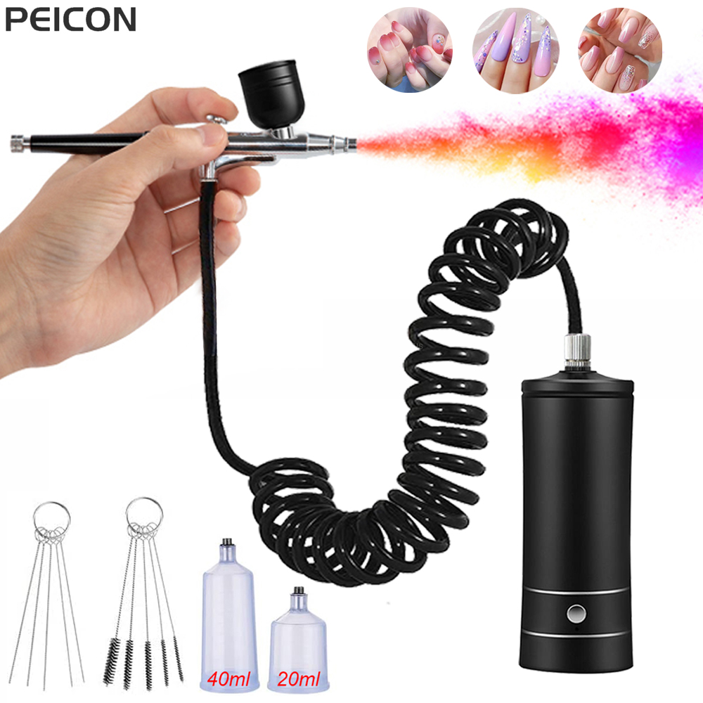 Airbrush Tırnak Kompresörlü Ta - Nail Fan Brush incelemesi ve fiyatı